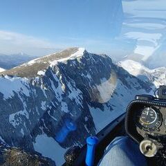 Flugwegposition um 16:08:54: Aufgenommen in der Nähe von St. Ilgen, 8621 St. Ilgen, Österreich in 2189 Meter